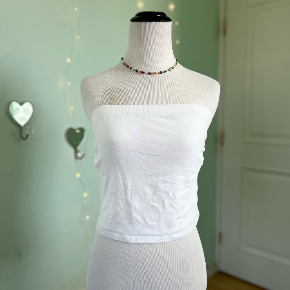 White Tube Top